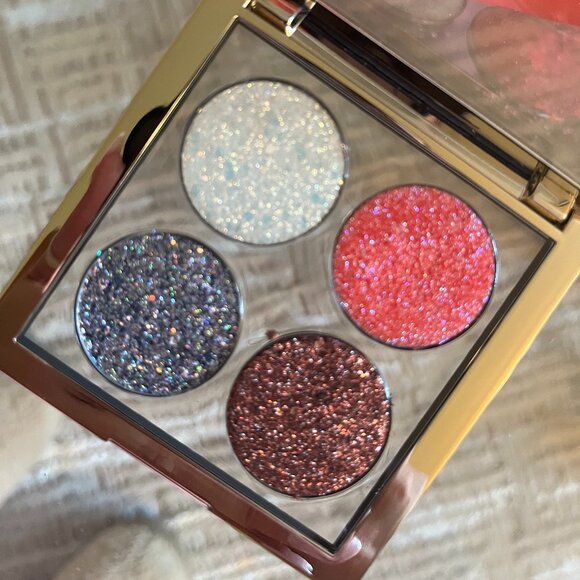 NABLA Cosmetics Miami Lights Glitter Quad Palette NWOT - Picture 3 of 4